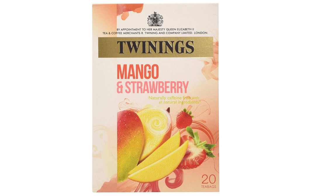 Twinings Mango & Strawberry Tea   Box  20 pcs